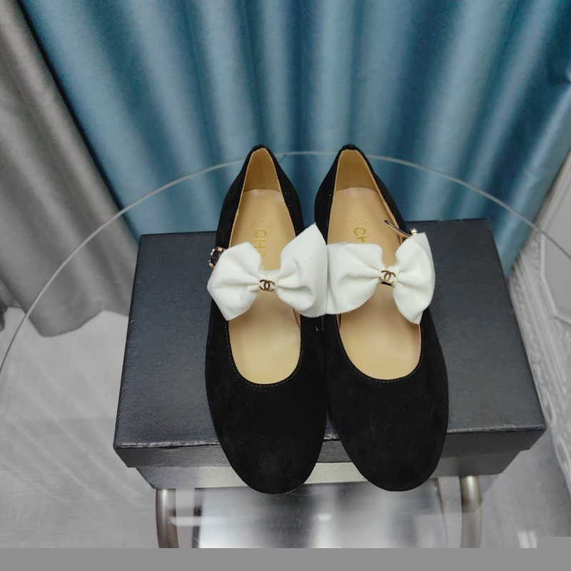 Ch*el flat shoes